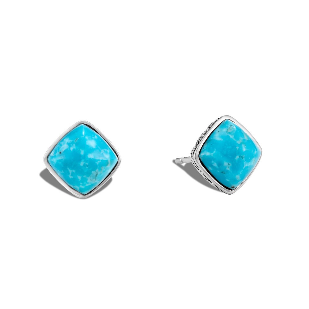 John Hardy Classic Chain Sugarloaf Stud Earrings Natural Turquoise Sterling Silver r3wcHtcw John Hardy Classic Chain Sugarloaf Stud Earrings Natural Turquoise Sterling Silver r3wcHtcw
