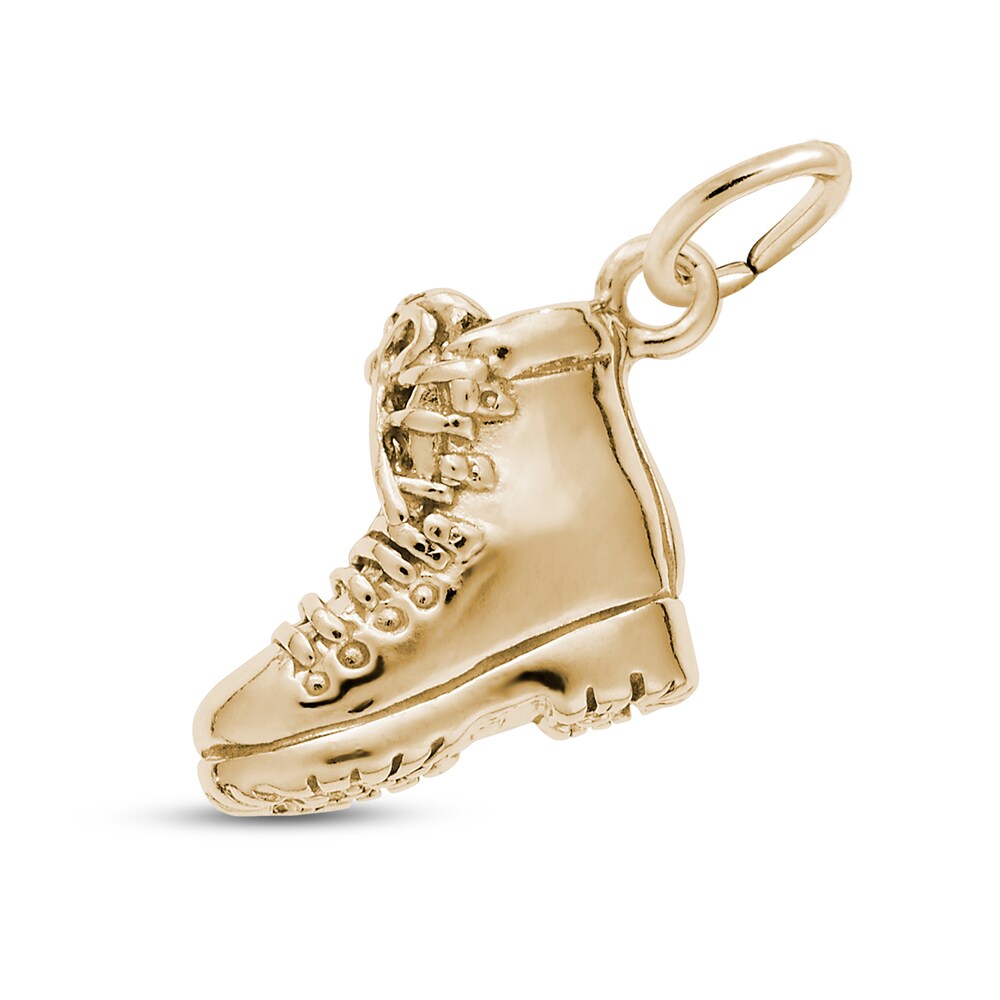 Hiking Boot Charm 14K Yellow Gold rkKW995m Hiking Boot Charm 14K Yellow Gold rkKW995m