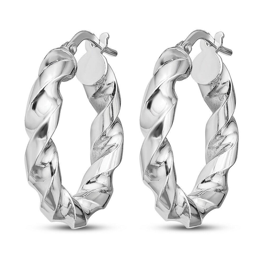 Twisted Hoop Earrings Sterling Silver s2NkZmgJ Twisted Hoop Earrings Sterling Silver s2NkZmgJ