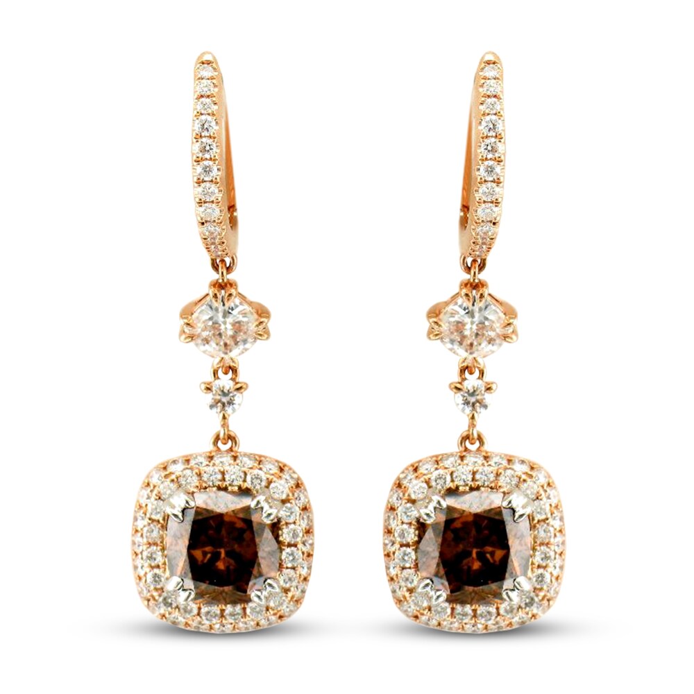 Le Vian Couture Diamond Earrings 5 1/6 ct tw Diamonds 18K Two-Tone Gold sSbTHfnE