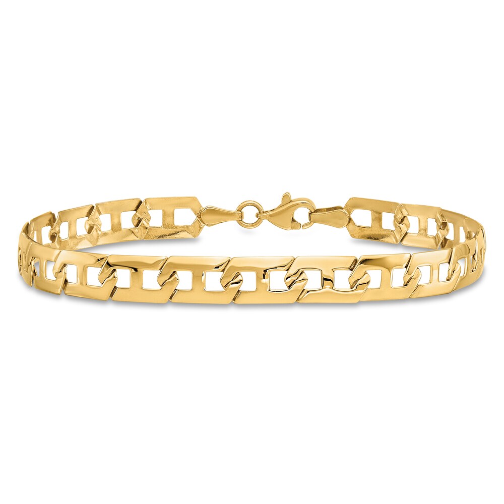 Fancy Link Bracelet 14K Yellow Gold t5UGyoYv Fancy Link Bracelet 14K Yellow Gold t5UGyoYv