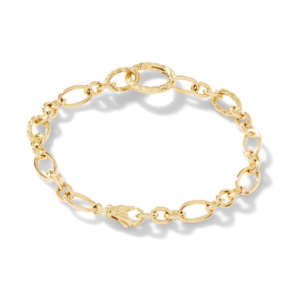 John Hardy Classic Chain Connector Bracelet 18K Yellow Gold - Large thJV6ybB John Hardy Classic Chain Connector Bracelet 18K Yellow Gold - Large thJV6ybB