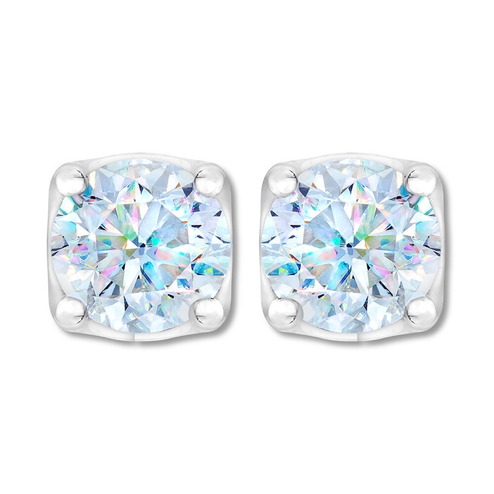 THE LEO First Light Diamond Solitaire Earrings 1 ct tw 14K White Gold (I1/I) tre1L8xd THE LEO First Light Diamond Solitaire Earrings 1 ct tw 14K White Gold (I1/I) tre1L8xd
