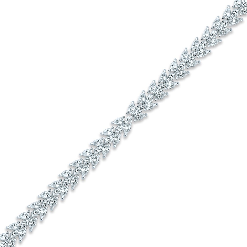 Pnina Tornai Diamond Bracelet 5 ct tw Round/Pear-shaped 14K White Gold tvW4Iojj Pnina Tornai Diamond Bracelet 5 ct tw Round/Pear-shaped 14K White Gold tvW4Iojj