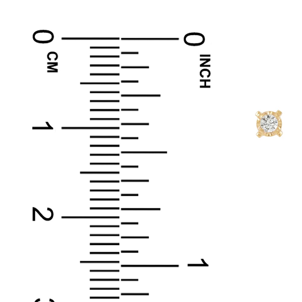 Diamond Stud Earrings 1/20 ct tw Round 14K Yellow Gold u44fpA91 Diamond Stud Earrings 1/20 ct tw Round 14K Yellow Gold u44fpA91
