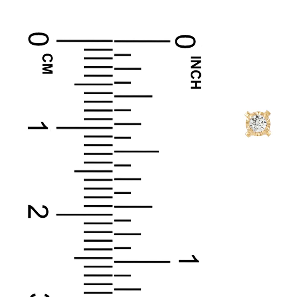 Diamond Stud Earrings 1/20 ct tw Round 14K Yellow Gold u44fpA91 Diamond Stud Earrings 1/20 ct tw Round 14K Yellow Gold u44fpA91