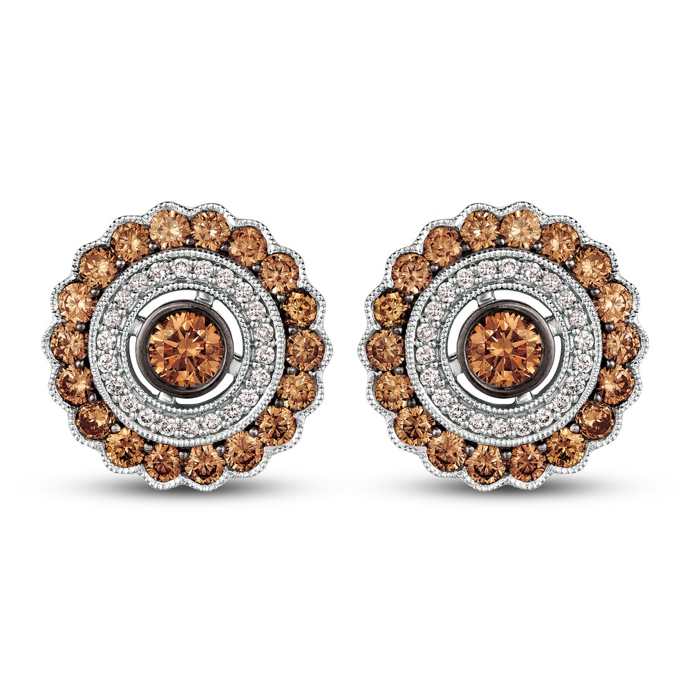 Le Vian Diamond Earrings 2-3/8 ct tw 14K Vanilla Gold uYnlEoLG