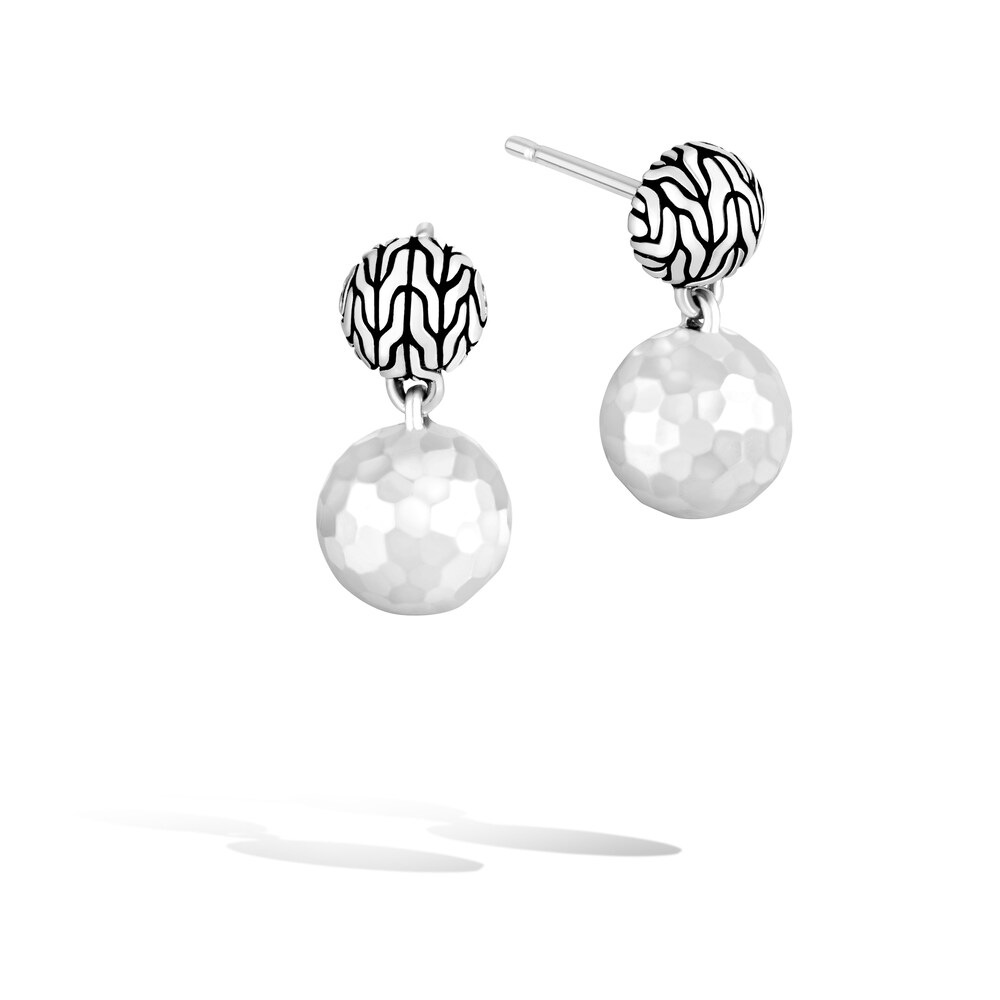 John Hardy Dot Hammered Drop Earrings Sterling Silver vGvE66bF John Hardy Dot Hammered Drop Earrings Sterling Silver vGvE66bF