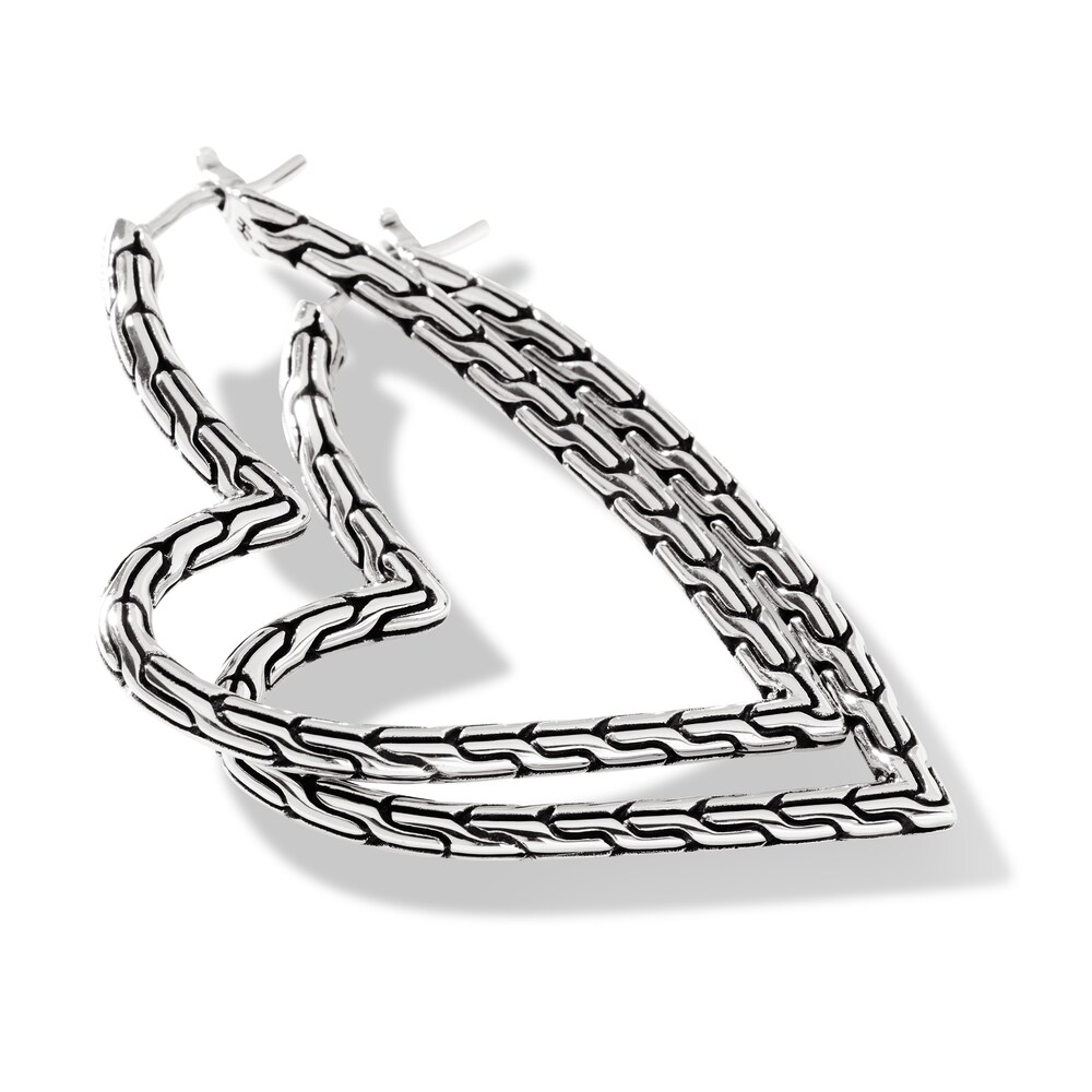 John Hardy Classic Chain Heart Hoop Earrings Sterling Silver vdSfjZaF John Hardy Classic Chain Heart Hoop Earrings Sterling Silver vdSfjZaF