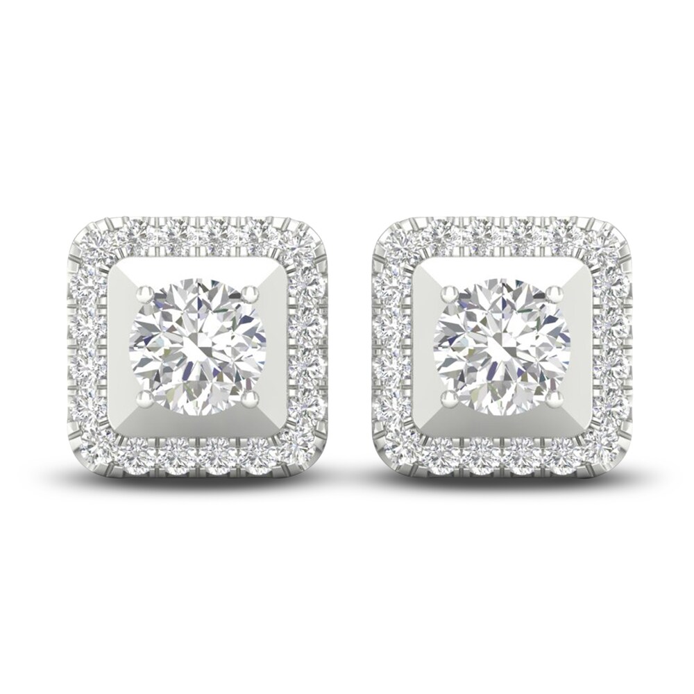 Men\'s Lab-Created Diamond Stud Earrings 3 ct tw Round 14K White Gold w1WN9ydH Men\'s Lab-Created Diamond Stud Earrings 3 ct tw Round 14K White Gold w1WN9ydH