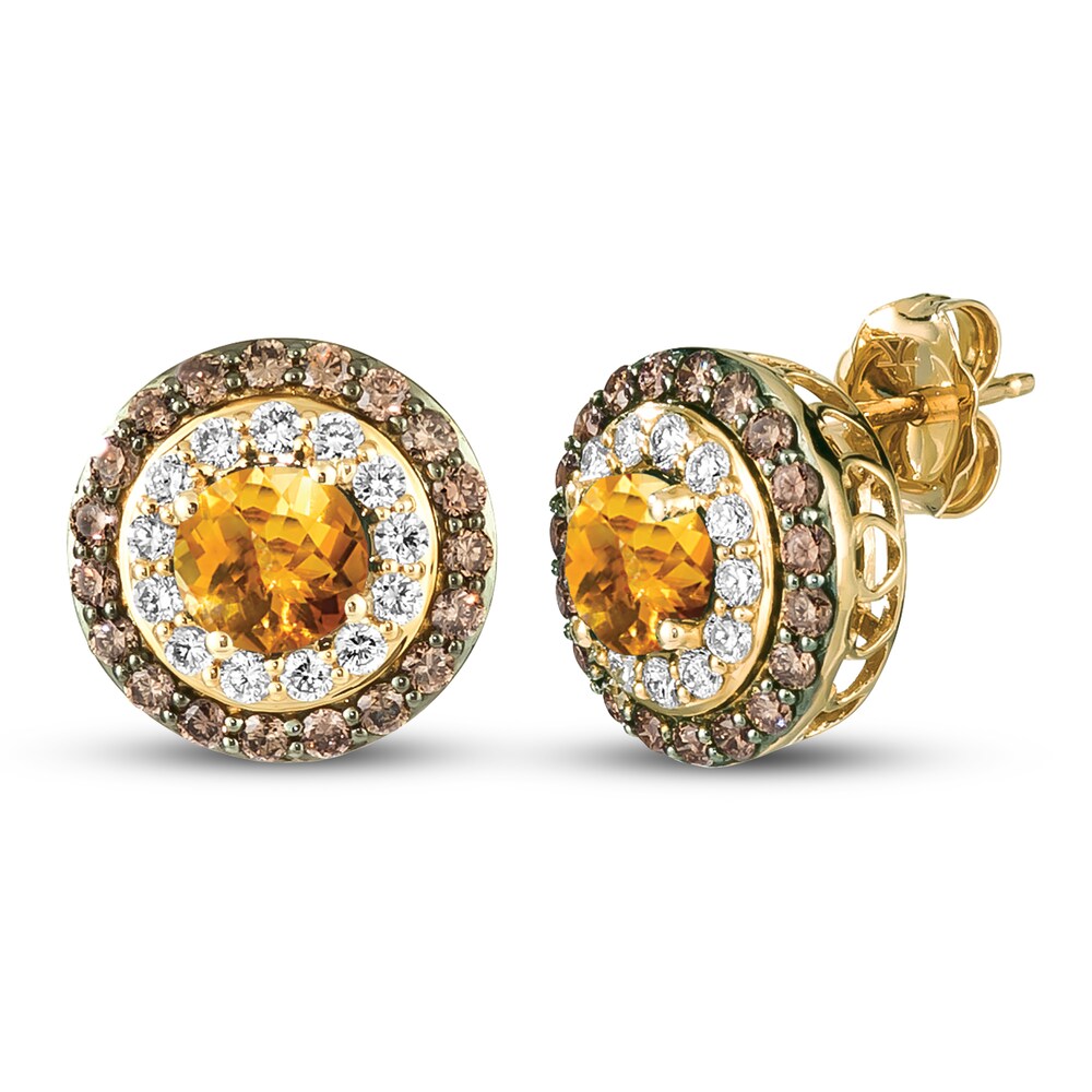Le Vian Natural Citrine Earrings 7/8 ct tw Diamonds 14K Honey Gold wPxJvaKF Le Vian Natural Citrine Earrings 7/8 ct tw Diamonds 14K Honey Gold wPxJvaKF