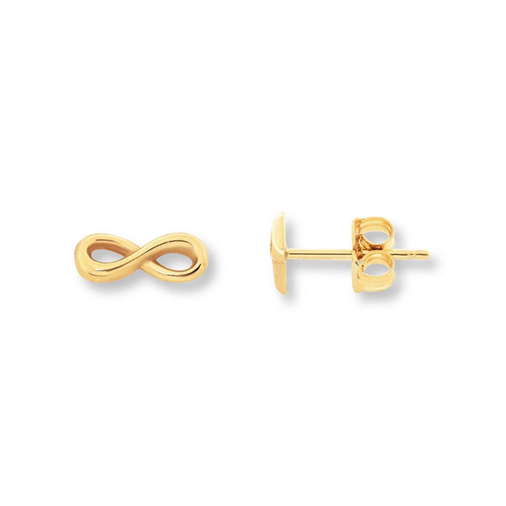 Young Teen Infinity Symbol Earrings 14K Yellow Gold x3WexDEe Young Teen Infinity Symbol Earrings 14K Yellow Gold x3WexDEe