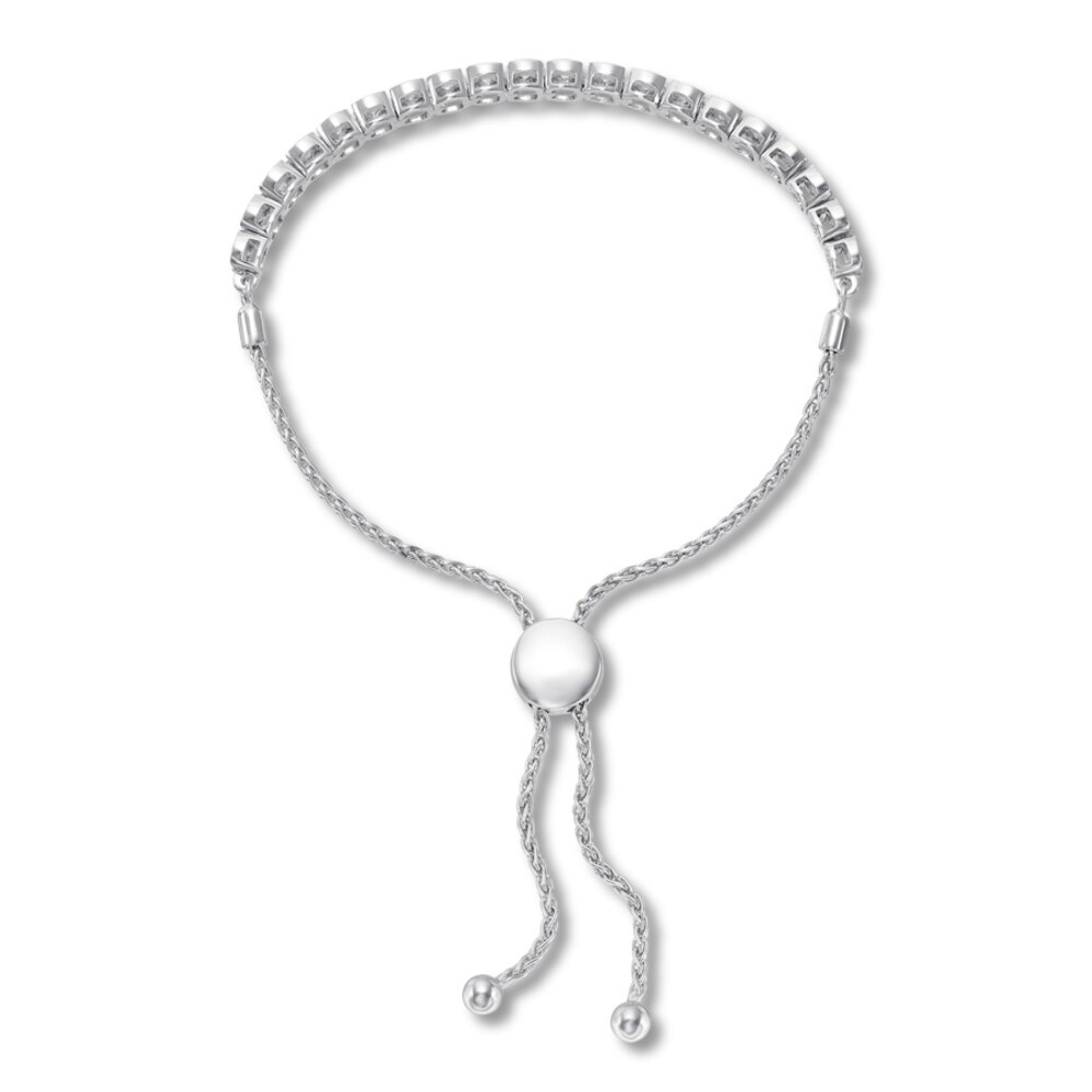 Diamond Bolo Bracelet 1 carat tw Round Sterling Silver xZz7540F Diamond Bolo Bracelet 1 carat tw Round Sterling Silver xZz7540F