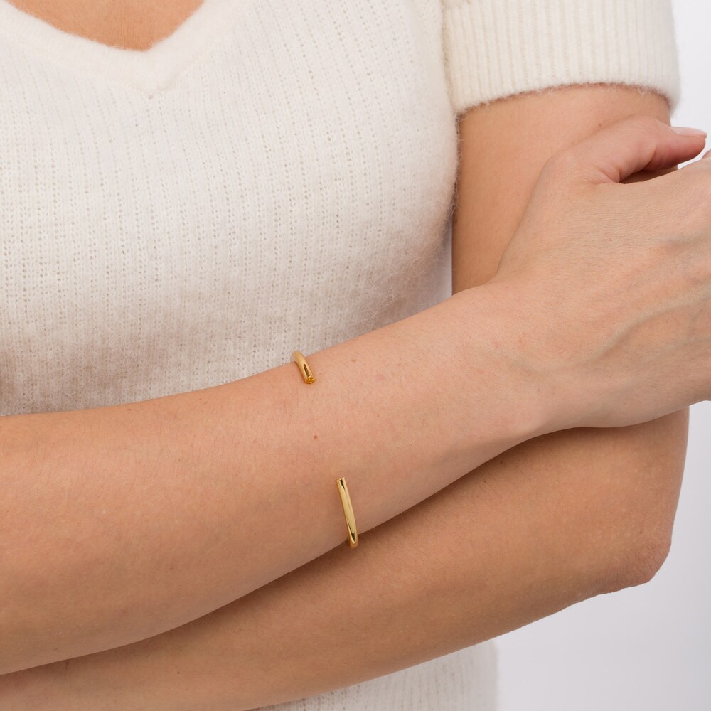 Stella Valle Letter G Bangle Bracelet 18K Gold-Plated Brass xn4D6Y2s Stella Valle Letter G Bangle Bracelet 18K Gold-Plated Brass xn4D6Y2s