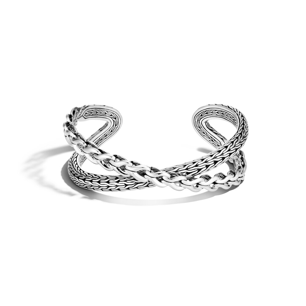John Hardy Asli Classic Chain Link 21.5MM Cuff Sterling Silver yXL15a28 John Hardy Asli Classic Chain Link 21.5MM Cuff Sterling Silver yXL15a28
