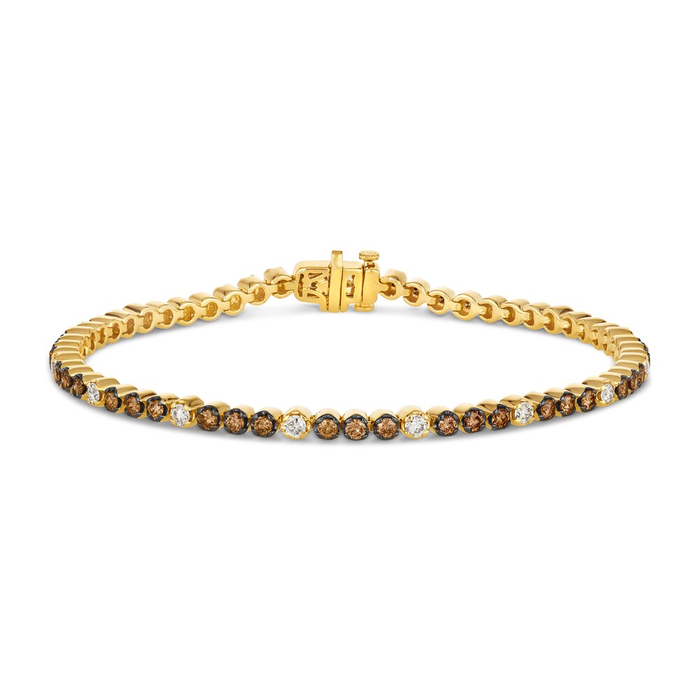Le Vian Diamond Bracelet 2 ct tw Round 14K Honey Gold 7" ysaNxy8l Le Vian Diamond Bracelet 2 ct tw Round 14K Honey Gold 7" ysaNxy8l