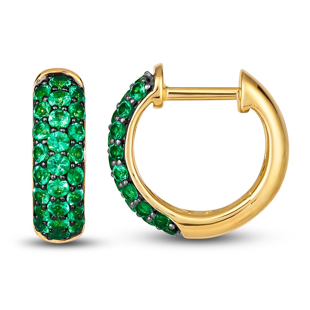 Le Vian Natural Emerald Earrings 14K Honey Gold zUNNT9os Le Vian Natural Emerald Earrings 14K Honey Gold zUNNT9os