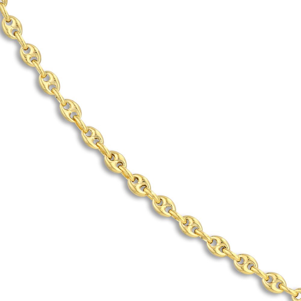 Puffy Mariner Link Necklace 14K Yellow Gold 18\" 0MHLSO3n Puffy Mariner Link Necklace 14K Yellow Gold 18\" 0MHLSO3n
