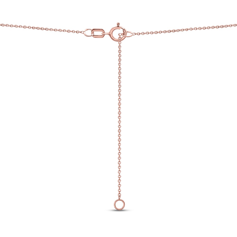 Diamond Gemini Necklace 1/10 ct tw 10K Rose Gold 0XhkfsCi Diamond Gemini Necklace 1/10 ct tw 10K Rose Gold 0XhkfsCi