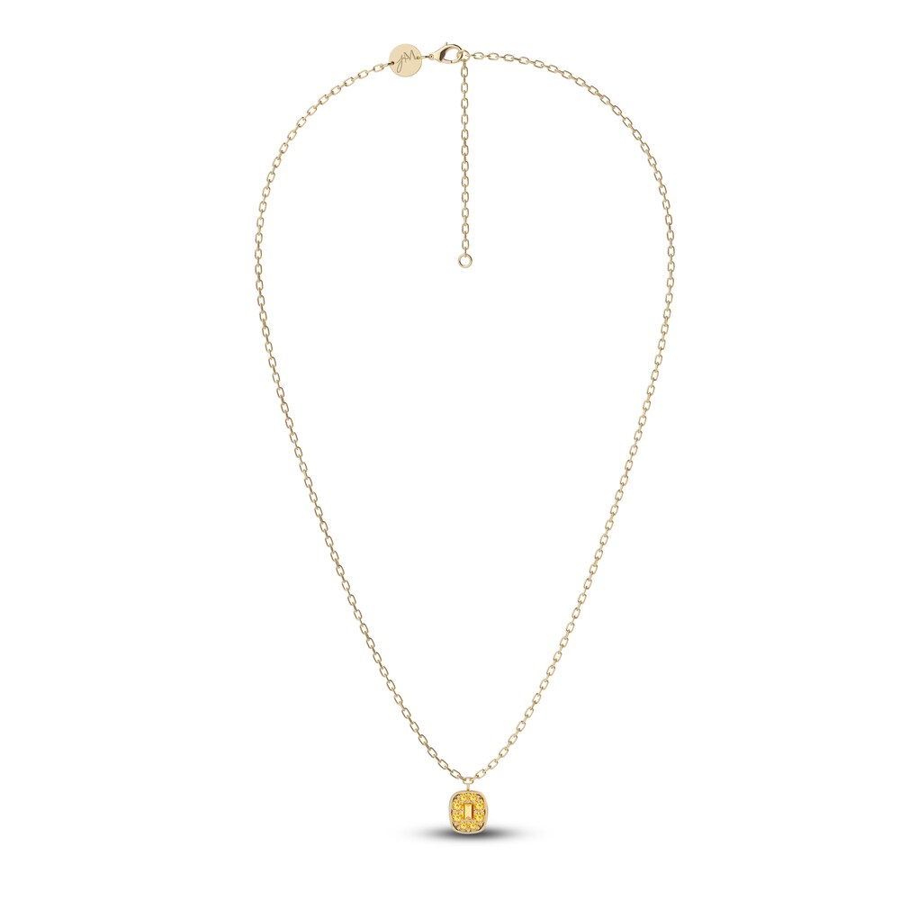 Juliette Maison Natural Citrine Pendant Necklace 10K Yellow Gold 1MvUcLNI Juliette Maison Natural Citrine Pendant Necklace 10K Yellow Gold 1MvUcLNI