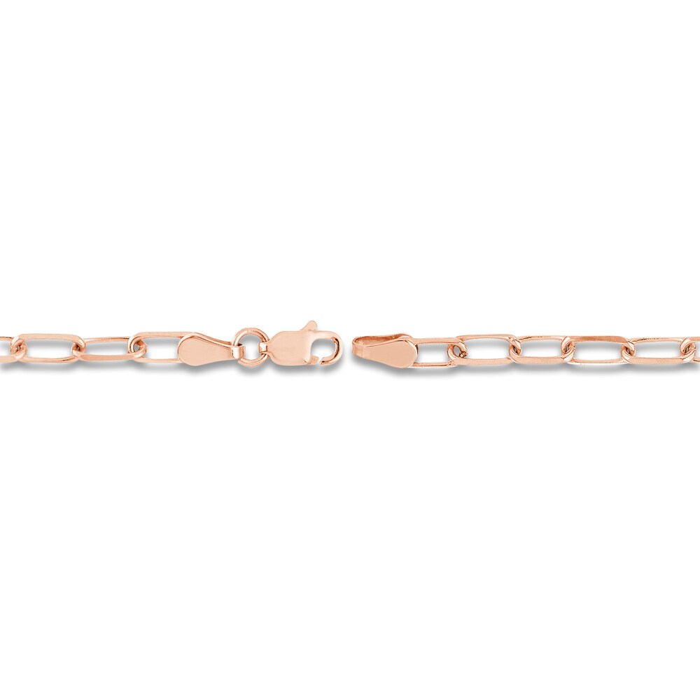 Paper Clip Chain Necklace 14K Rose Gold 20\" 1cjo8mh4 Paper Clip Chain Necklace 14K Rose Gold 20\" 1cjo8mh4