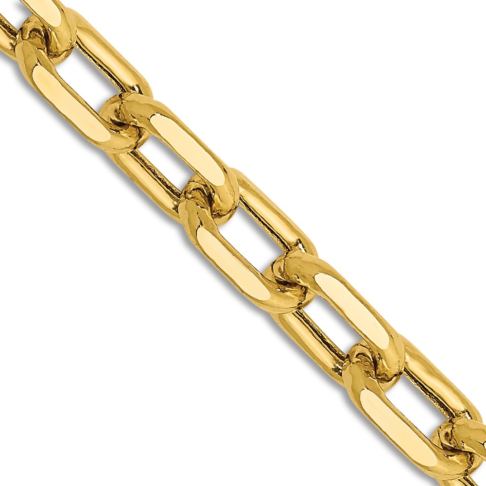 Men's Cable Chain Necklace 14K Yellow Gold 18" 4.9mm 3Ir9tZxh Men's Cable Chain Necklace 14K Yellow Gold 18" 4.9mm 3Ir9tZxh