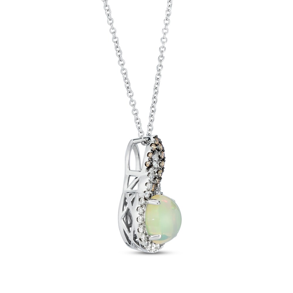 Le Vian Natural Opal Necklace 1/3 ct tw Diamonds 14K Vanilla Gold 4BR0k4UJ Le Vian Natural Opal Necklace 1/3 ct tw Diamonds 14K Vanilla Gold 4BR0k4UJ