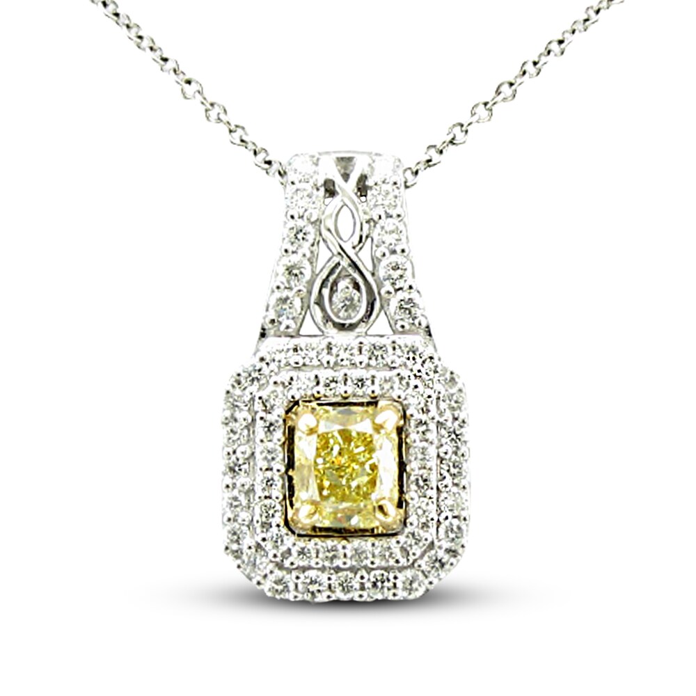 Le Vian Diamond Necklace 1 ct tw 18K Two-Tone Gold 4FS9ynKa Le Vian Diamond Necklace 1 ct tw 18K Two-Tone Gold 4FS9ynKa