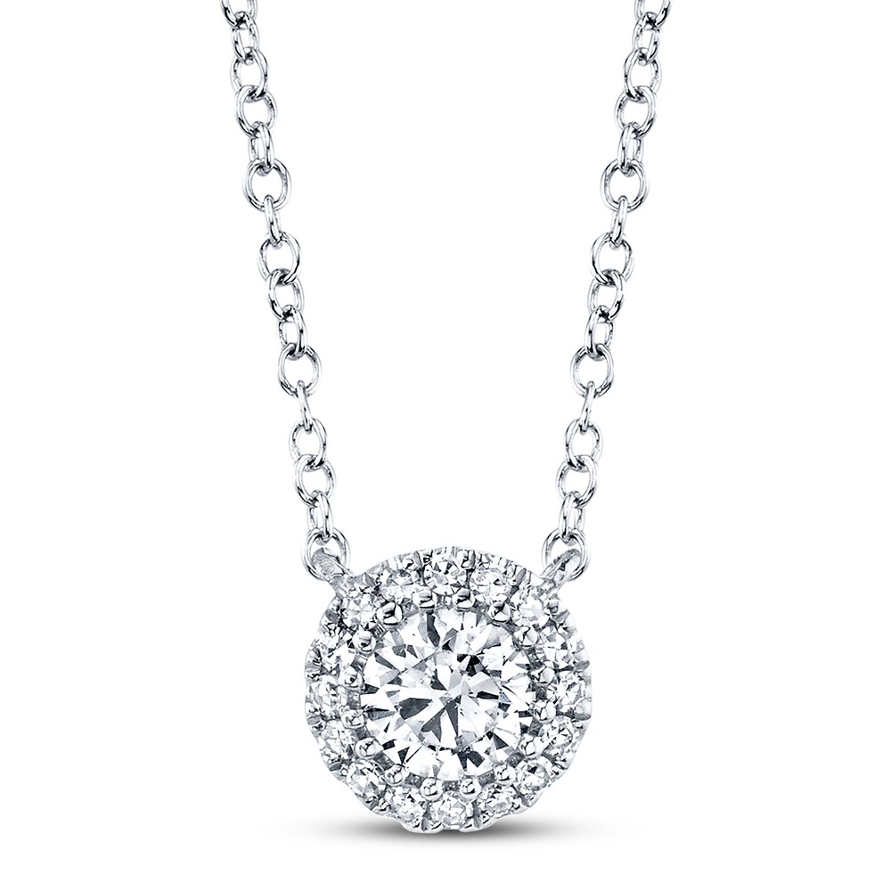 Shy Creation Diamond Necklace 1/4 ct tw 14K White Gold SC55005792 4NqkFBZZ Shy Creation Diamond Necklace 1/4 ct tw 14K White Gold SC55005792 4NqkFBZZ