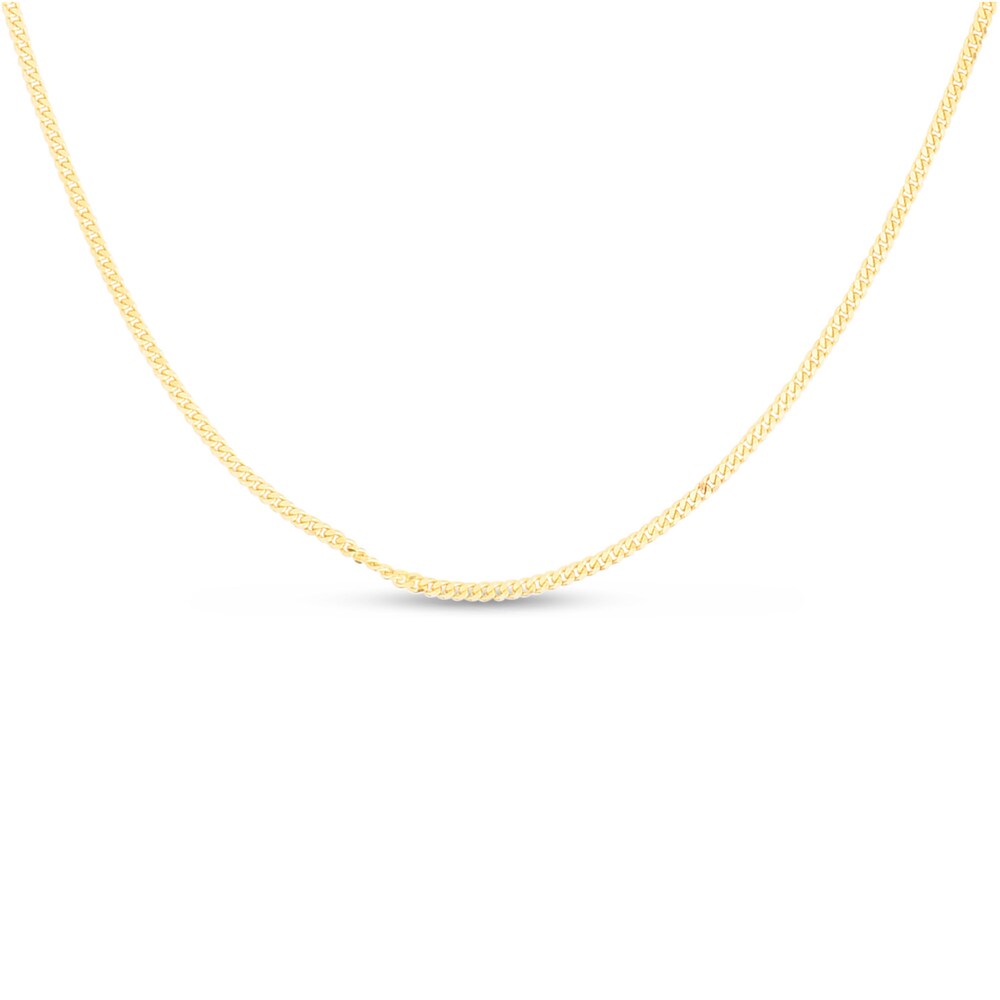 Gourmette Chain Necklace 14K Yellow Gold 16" 6L1mqru9 Gourmette Chain Necklace 14K Yellow Gold 16" 6L1mqru9