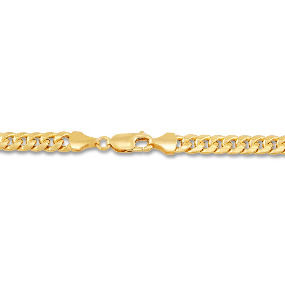 Curb Chain Necklace 10K Yellow Gold 22\" 79VE9pb5 Curb Chain Necklace 10K Yellow Gold 22\" 79VE9pb5