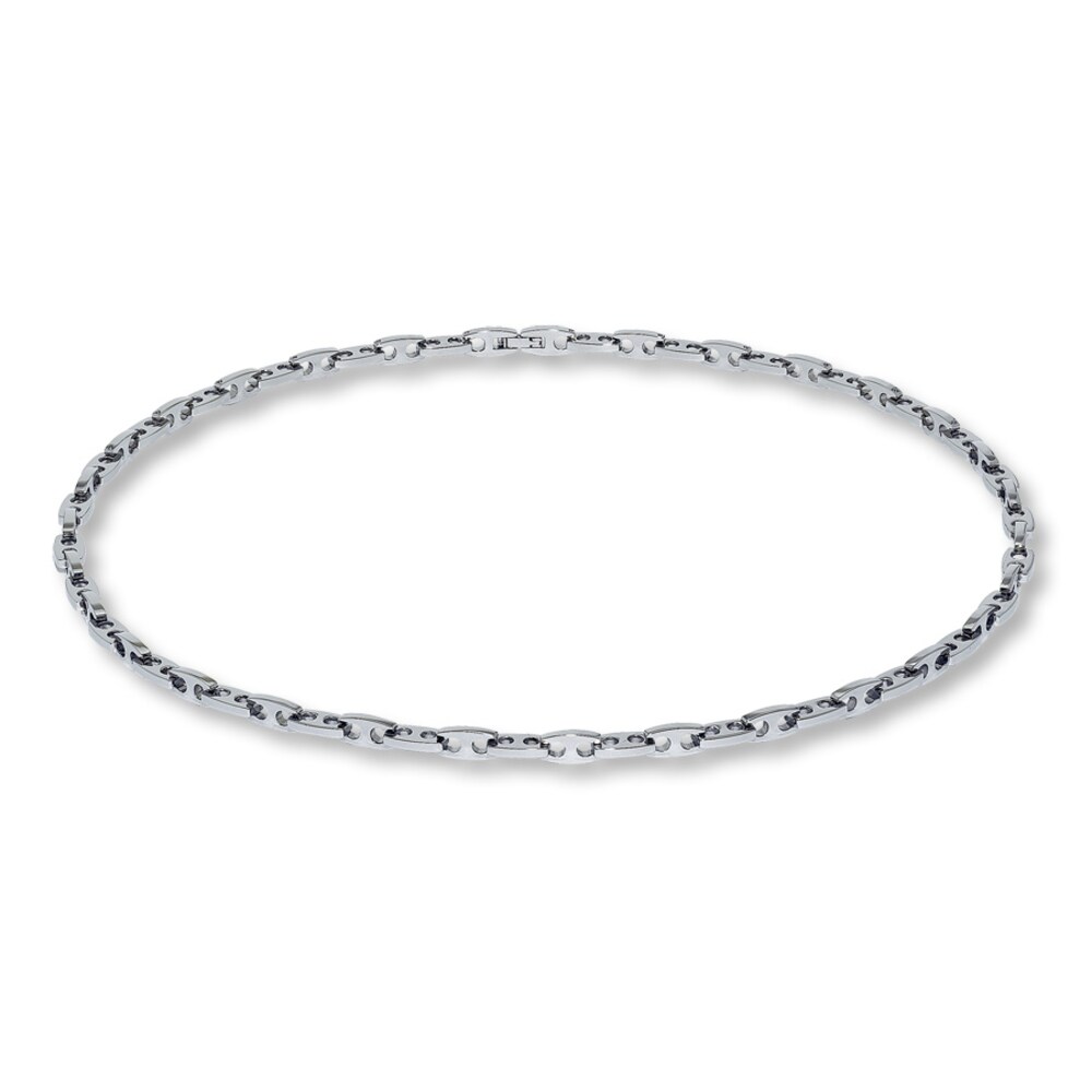 Link Necklace Stainless Steel 24.5\" Length 8lb6qNhU Link Necklace Stainless Steel 24.5\" Length 8lb6qNhU