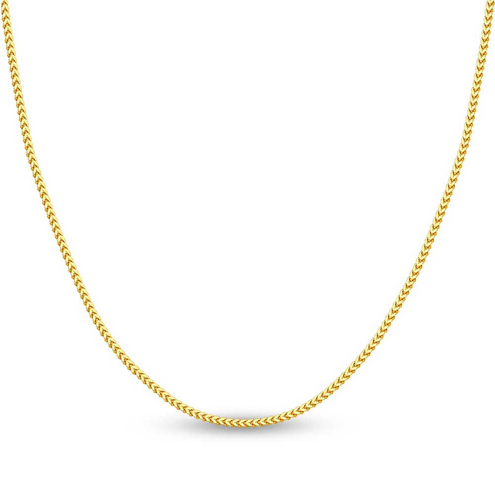 Round Franco Chain Necklace 14K Yellow Gold 24" 9JgJtzG3 Round Franco Chain Necklace 14K Yellow Gold 24" 9JgJtzG3