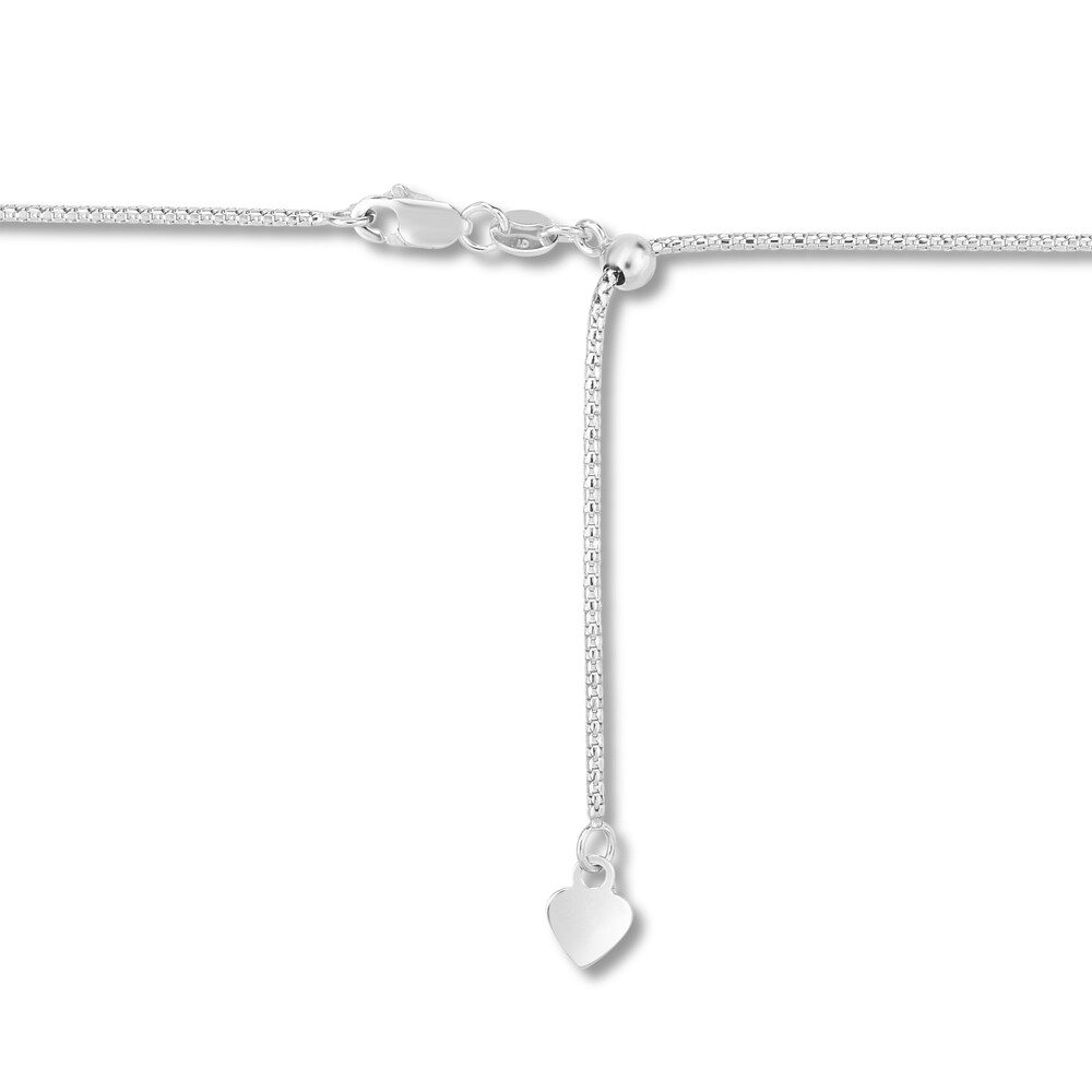 Popcorn Chain Necklace 14K White Gold 22\" Adjustable 9y12u9N5 Popcorn Chain Necklace 14K White Gold 22\" Adjustable 9y12u9N5