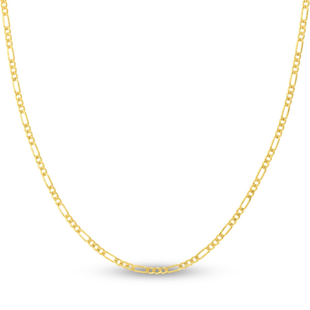 Figaro Chain Necklace 14K Yellow Gold 24" ArpNLGqQ Figaro Chain Necklace 14K Yellow Gold 24" ArpNLGqQ