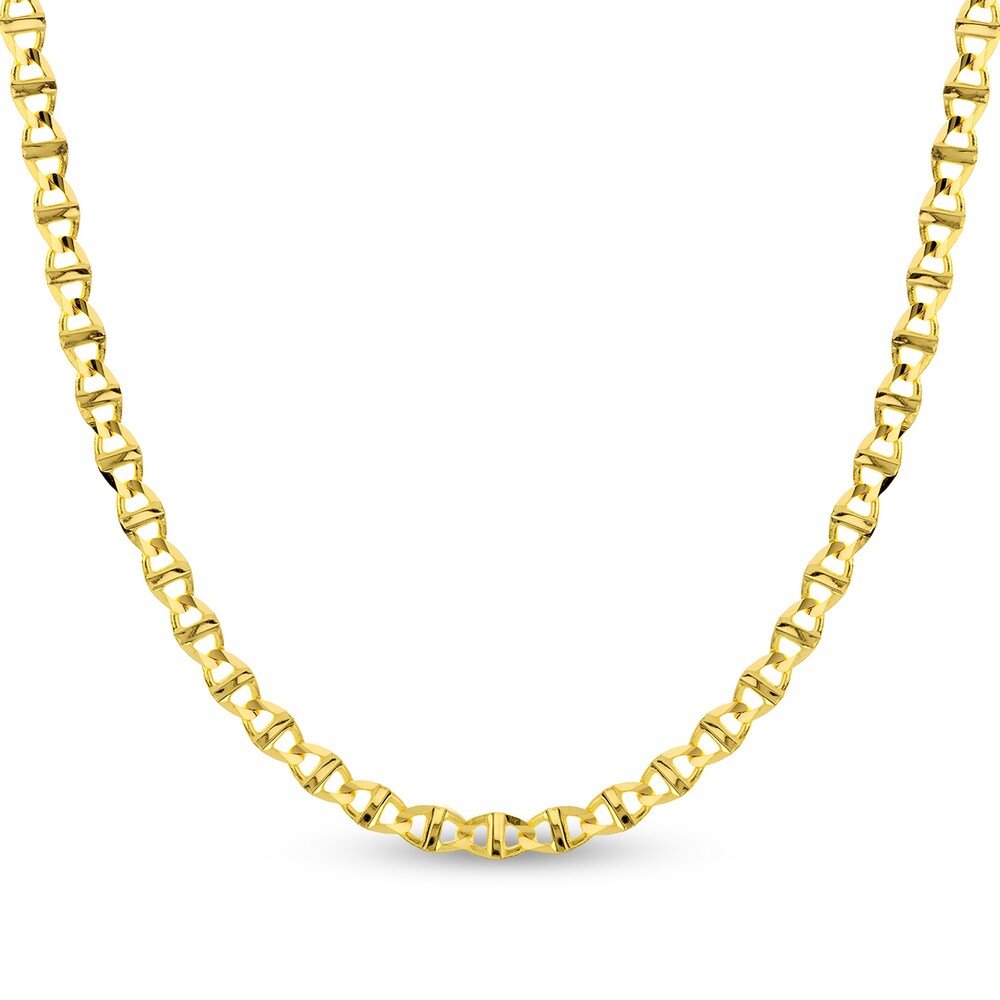 Mariner Chain Necklace 14K Yellow Gold 20\" BEHYLnpf Mariner Chain Necklace 14K Yellow Gold 20\" BEHYLnpf