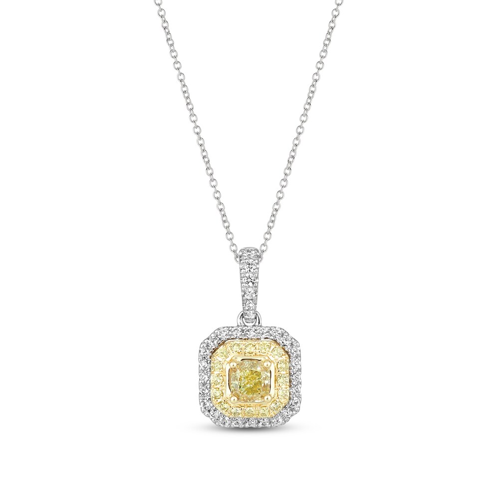 Le Vian Sunny Yellow Diamond Necklace 3/4 ct tw 14K Two-Tone Gold BUfwsf8Z Le Vian Sunny Yellow Diamond Necklace 3/4 ct tw 14K Two-Tone Gold BUfwsf8Z