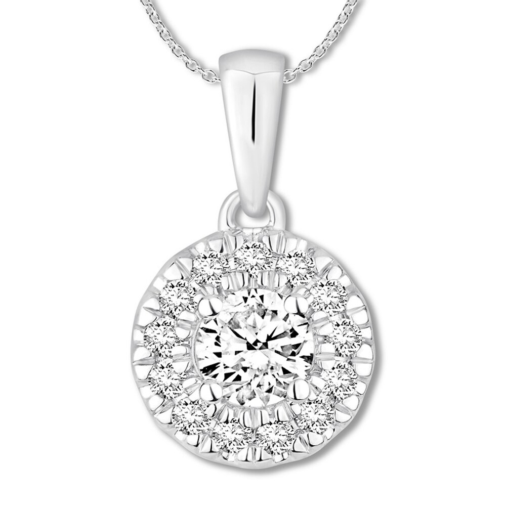 Hearts Desire Diamond Necklace 1/2 ct tw 18K White Gold BxyWT8Wp Hearts Desire Diamond Necklace 1/2 ct tw 18K White Gold BxyWT8Wp