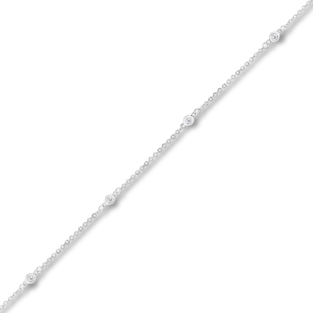 Diamond Necklace 1/4 ct tw Round 14K White Gold Css2Qxd8 Diamond Necklace 1/4 ct tw Round 14K White Gold Css2Qxd8