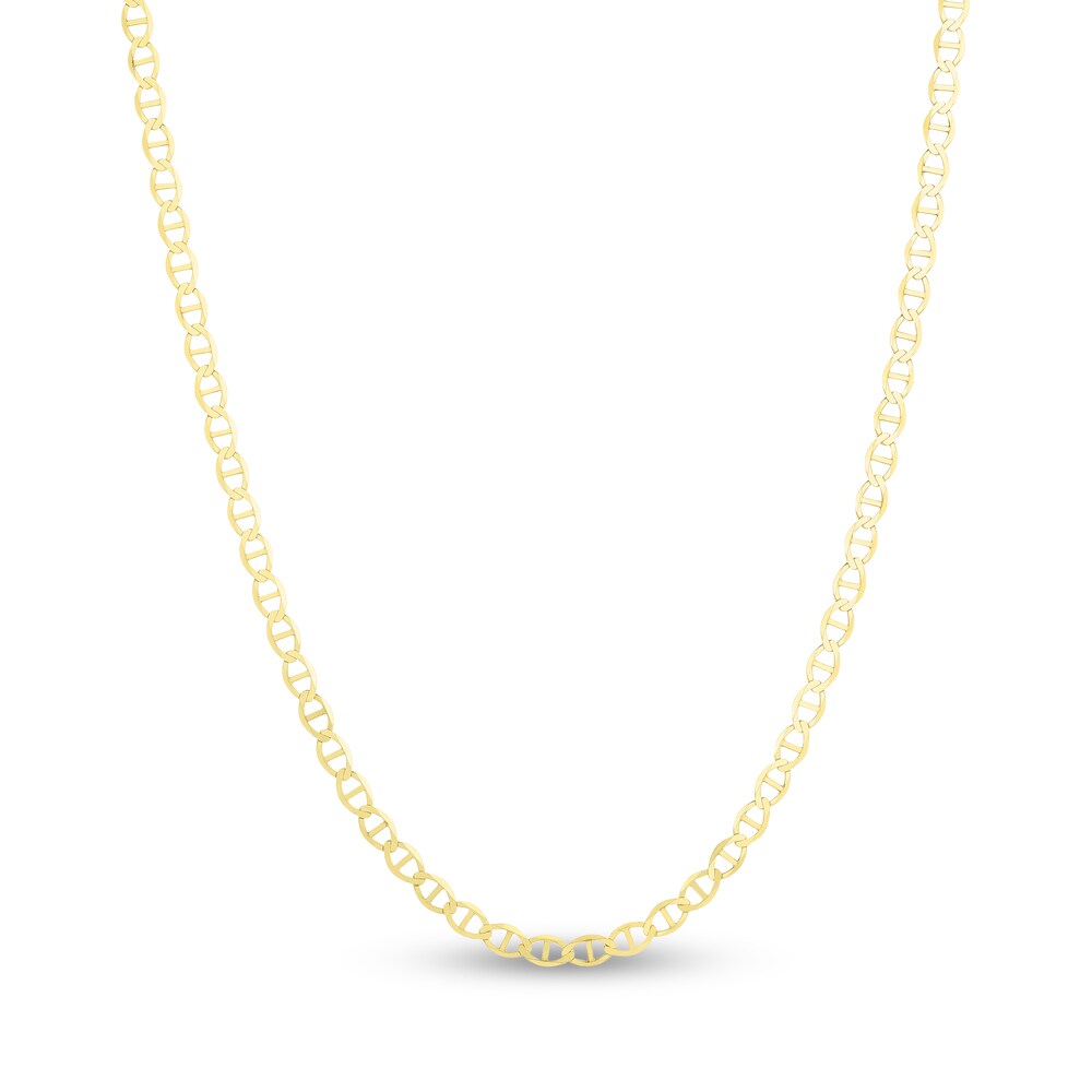 Mariner Chain Necklace 14K Yellow Gold 18" CxiijGFz Mariner Chain Necklace 14K Yellow Gold 18" CxiijGFz