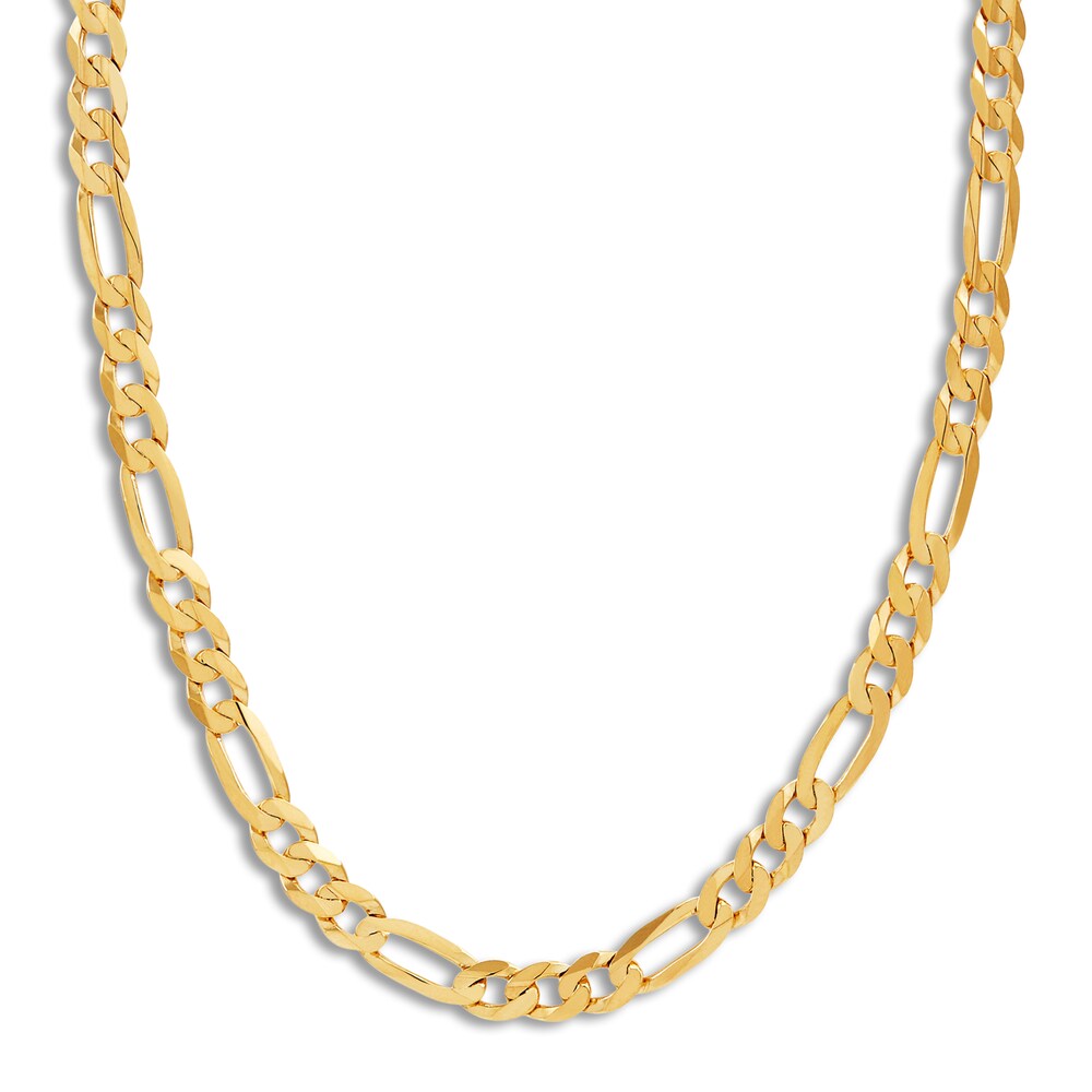 Figaro Necklace 10K Yellow Gold 22 Length D5NH3KWB Figaro Necklace 10K Yellow Gold 22 Length D5NH3KWB