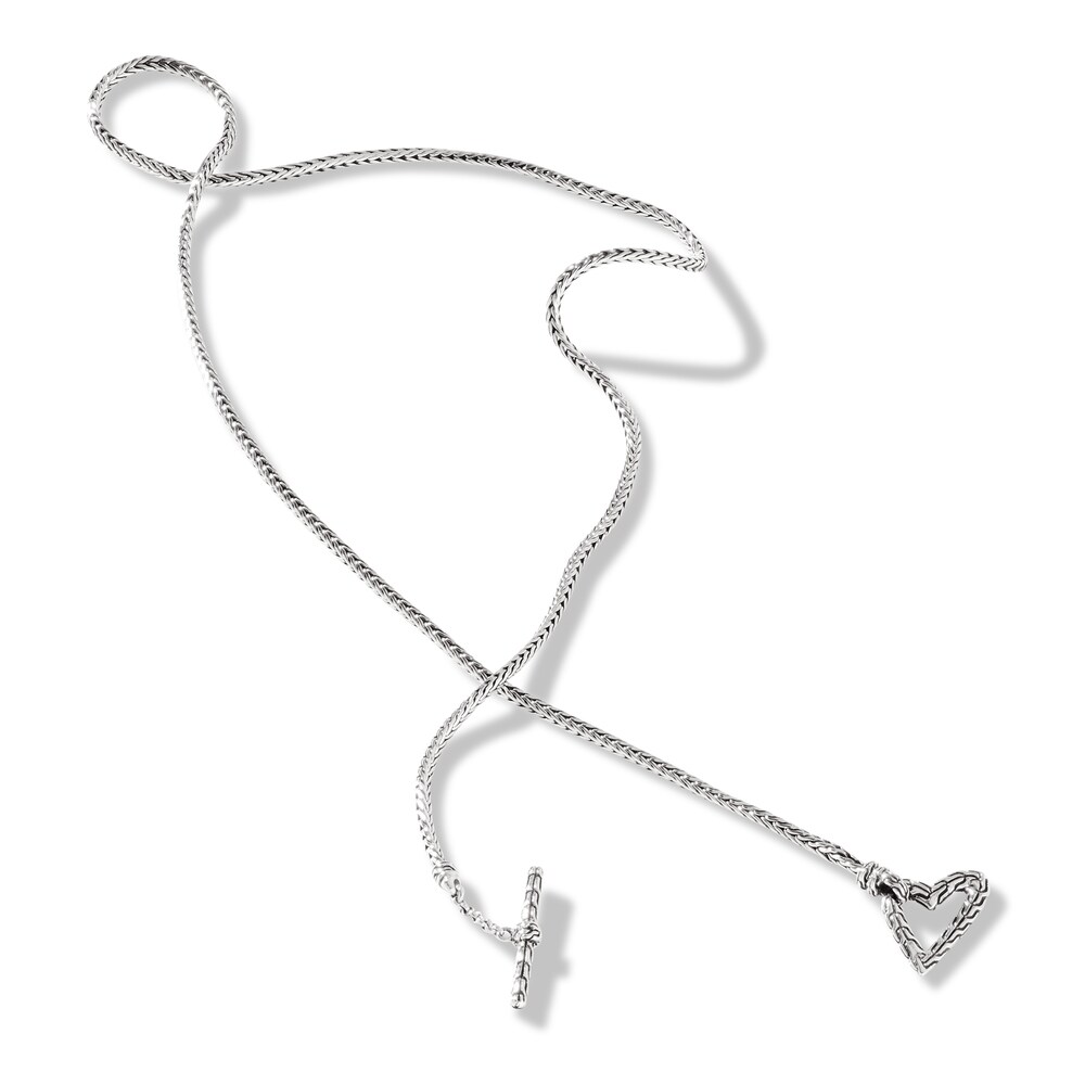 John Hardy Classic Chain Foxtail Necklace Sterling Silver DM0UCsCm John Hardy Classic Chain Foxtail Necklace Sterling Silver DM0UCsCm