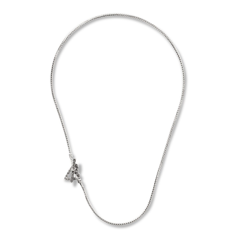 John Hardy Classic Chain Foxtail Necklace Sterling Silver DM0UCsCm John Hardy Classic Chain Foxtail Necklace Sterling Silver DM0UCsCm