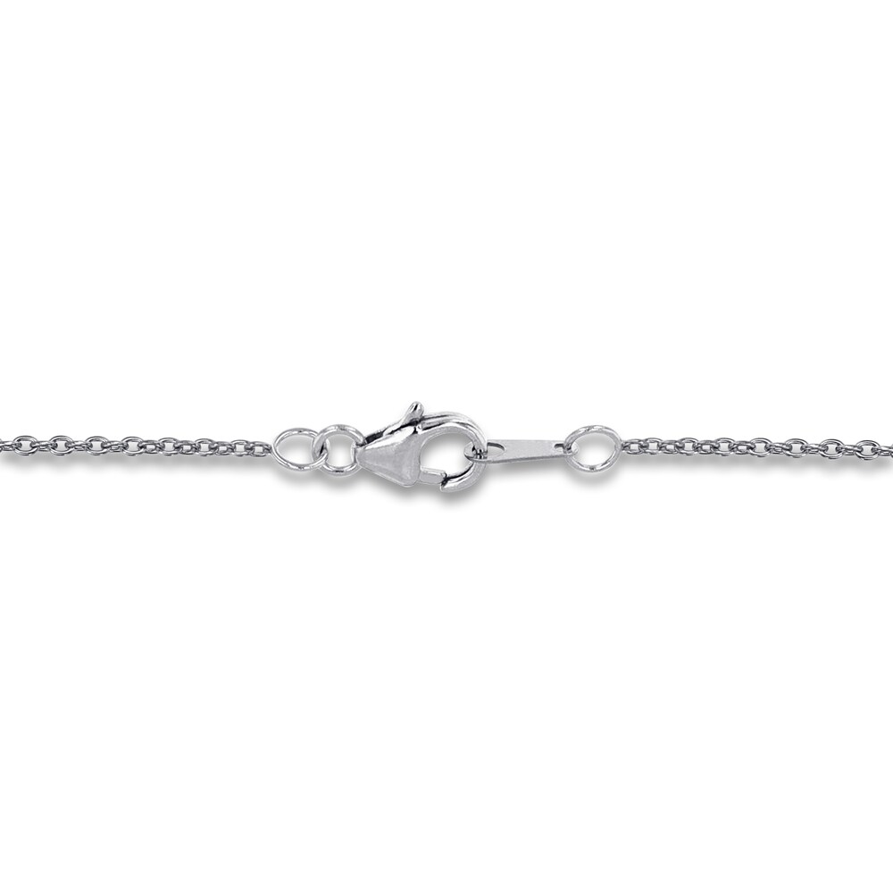 THE LEO First Light Diamond Necklace 1/2 ct tw Round 14K White Gold DW8RSF6v THE LEO First Light Diamond Necklace 1/2 ct tw Round 14K White Gold DW8RSF6v