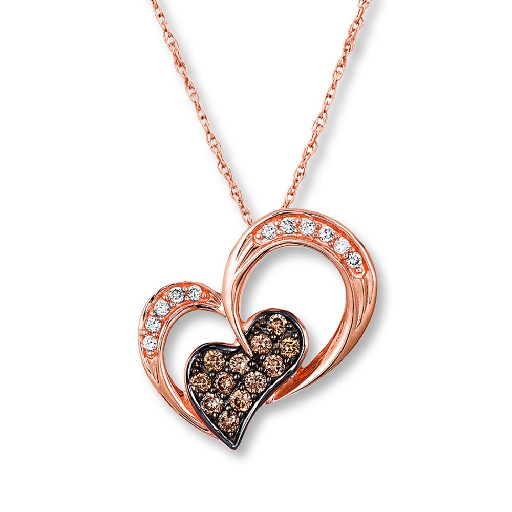 Le Vian Chocolate Diamonds 1/5 ct tw Necklace 14K Gold DXB9oedm Le Vian Chocolate Diamonds 1/5 ct tw Necklace 14K Gold DXB9oedm