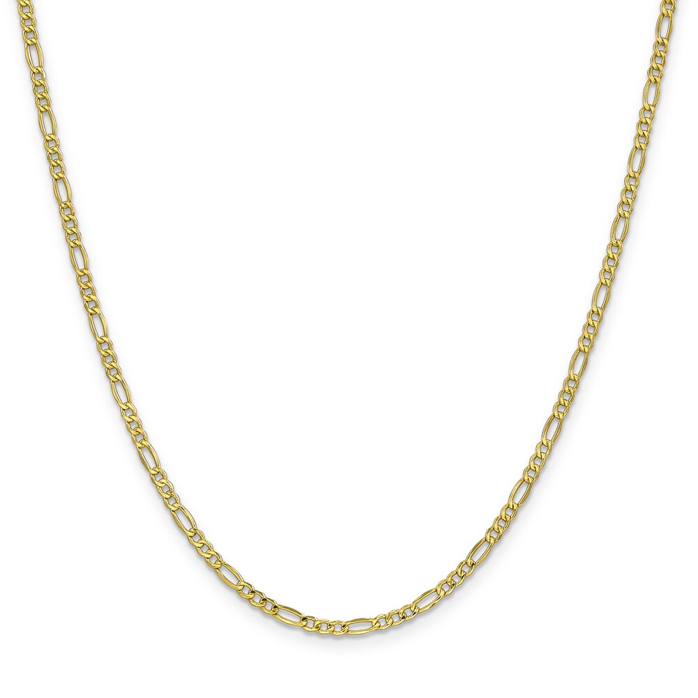 Figaro Chain Necklace 10K Yellow Gold 18" DcfA9Id0 Figaro Chain Necklace 10K Yellow Gold 18" DcfA9Id0