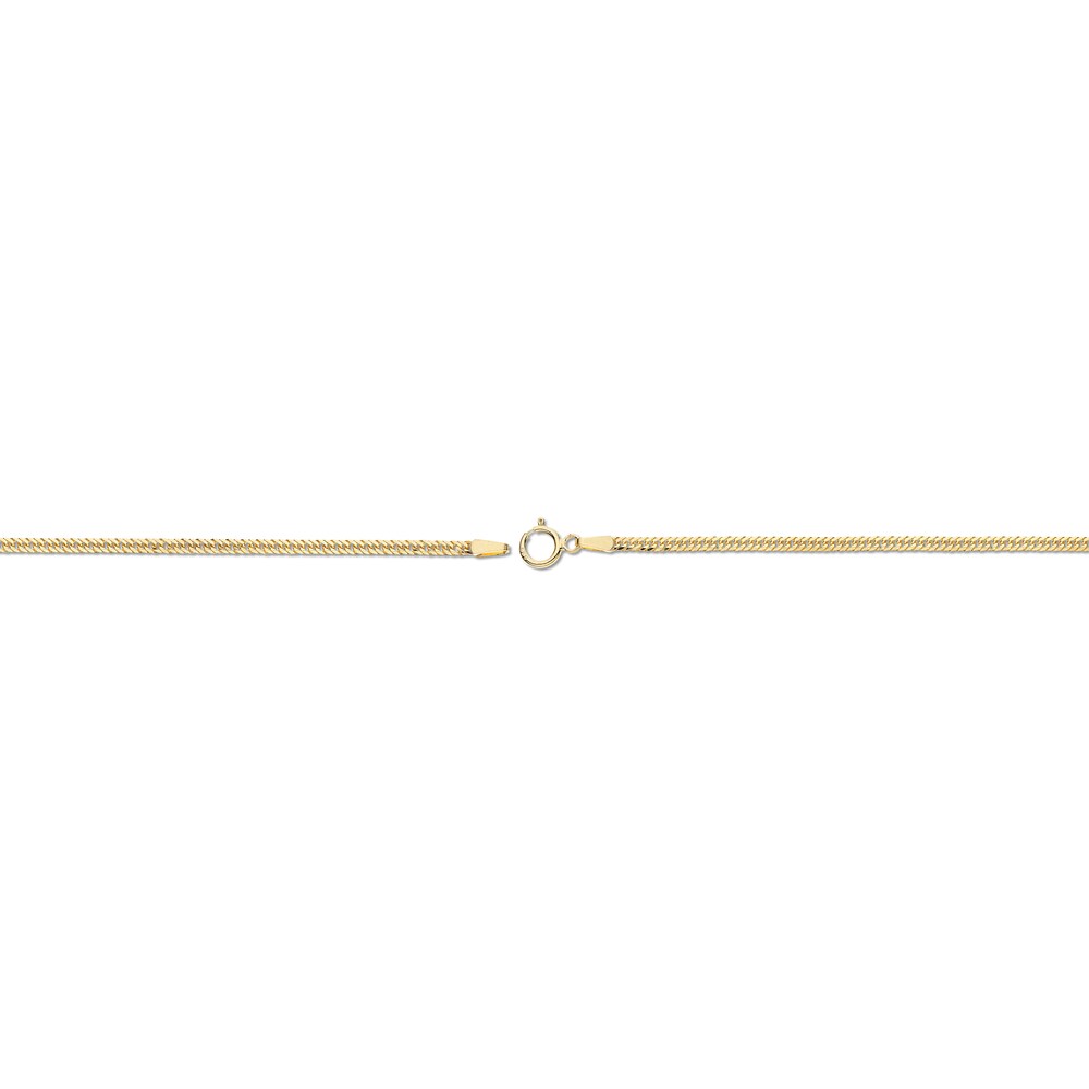 Cuban Link Necklace 14K Yellow Gold 20\" EDudevXk Cuban Link Necklace 14K Yellow Gold 20\" EDudevXk