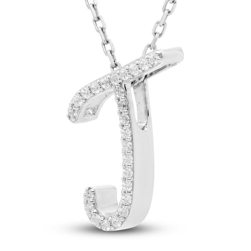Diamond Letter T Pendant Necklace 1/10 ct tw Round 10K White Gold K6tVW4FW Diamond Letter T Pendant Necklace 1/10 ct tw Round 10K White Gold K6tVW4FW