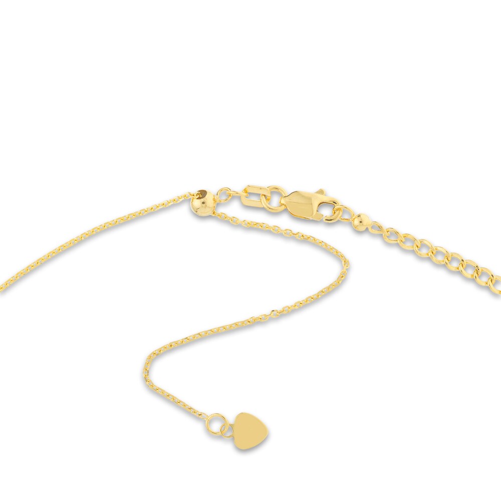 Curb Chain Choker Necklace 14K Yellow Gold 12\" Adj. KzjNhwqc Curb Chain Choker Necklace 14K Yellow Gold 12\" Adj. KzjNhwqc