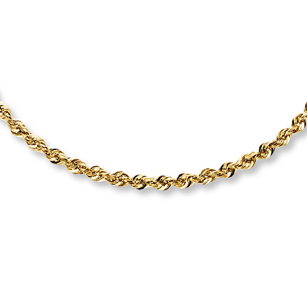 Rope Necklace 14K Yellow Gold 24 Length LGPQsVT4 Rope Necklace 14K Yellow Gold 24 Length LGPQsVT4